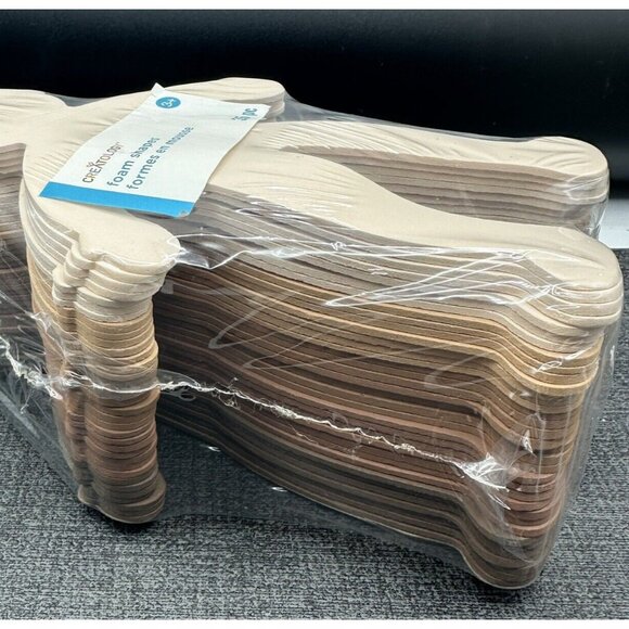 Creatology Foam People Shapes 35 Pc Craft Classroom Art Projects Homeschool - Picture 8 of 8
